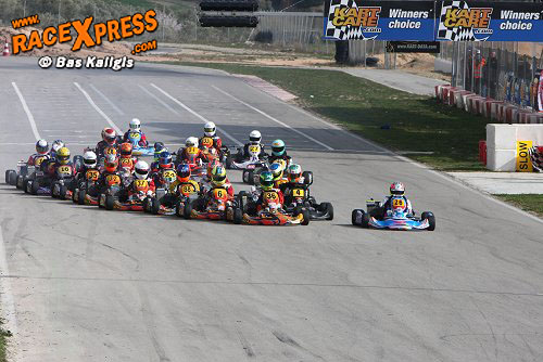 Sterke deelnemersvelden in eerste ronde Rotax Euro Challenge